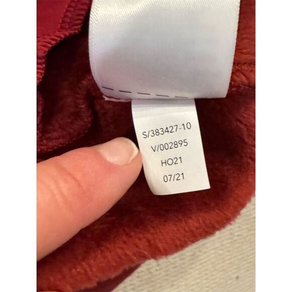 Athleta Women's Karma Funnel Neck Pullover Sweatshirt Red Size Small - Picture 14 of 14